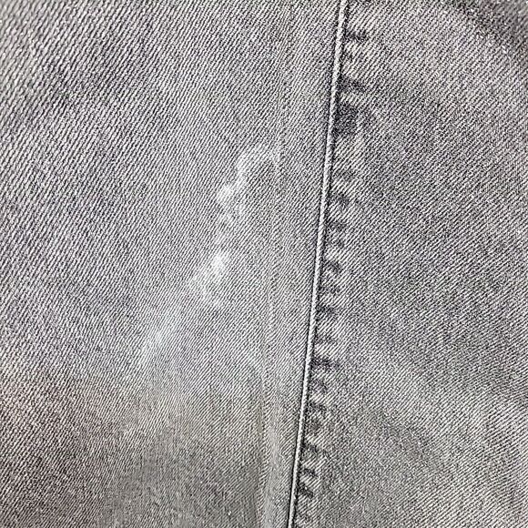 Guess Women's Mid-Rise Sexy Palazzo Shimmer Gray Jeans 25W x 30L - NEW - Picture 8 of 12